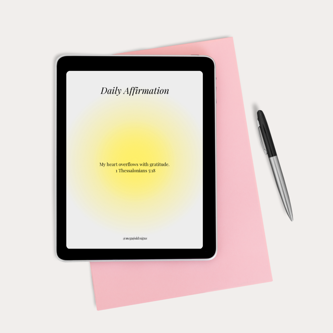 Speaking Life: 100 Daily Christian Affirmations | Digital Copy
