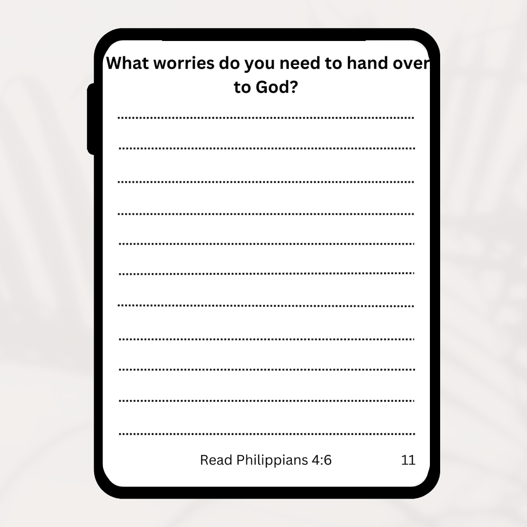 Let Go and Let God Journal | Digital Copy