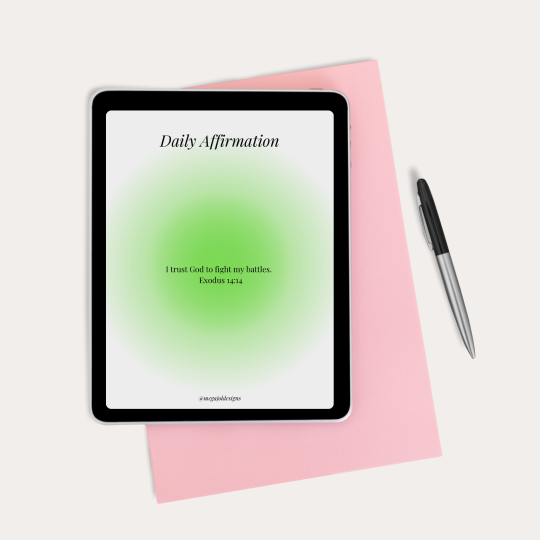 Speaking Life: 100 Daily Christian Affirmations | Digital Copy