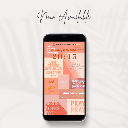 Daughter of the King: Christian Wallpaper Pack | Digital Copy