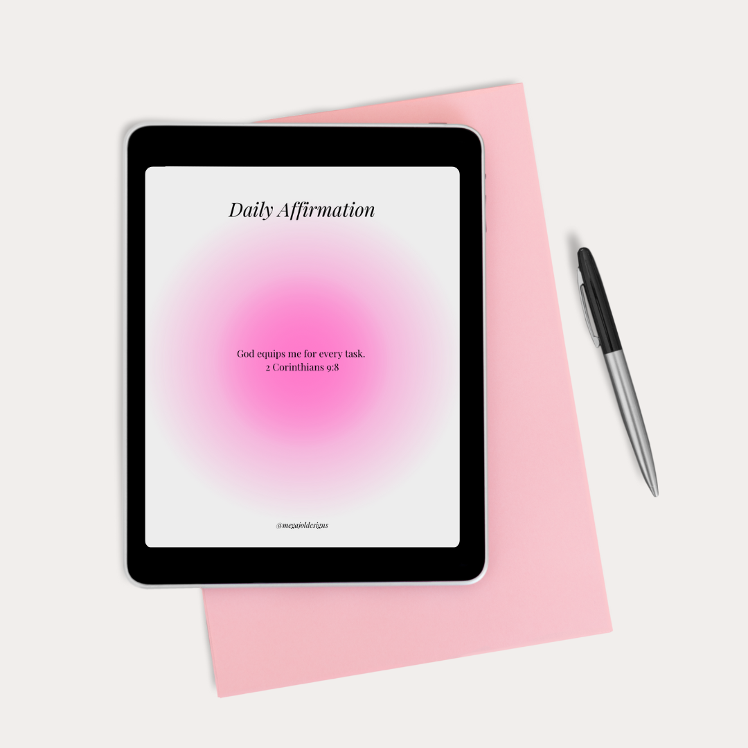 Speaking Life: 100 Daily Christian Affirmations | Digital Copy