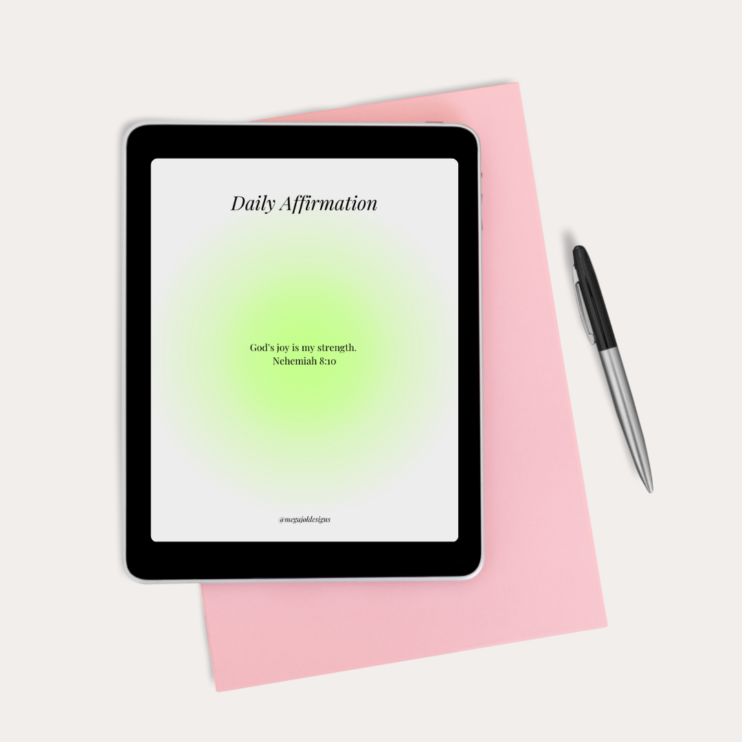 Speaking Life: 100 Daily Christian Affirmations | Digital Copy