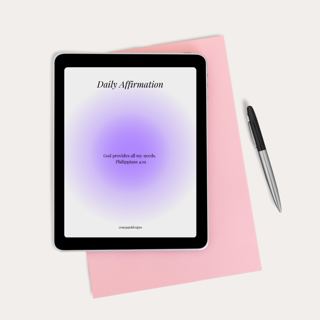 Speaking Life: 100 Daily Christian Affirmations | Digital Copy