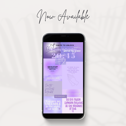 Daughter of the King: Christian Wallpaper Pack | Digital Copy