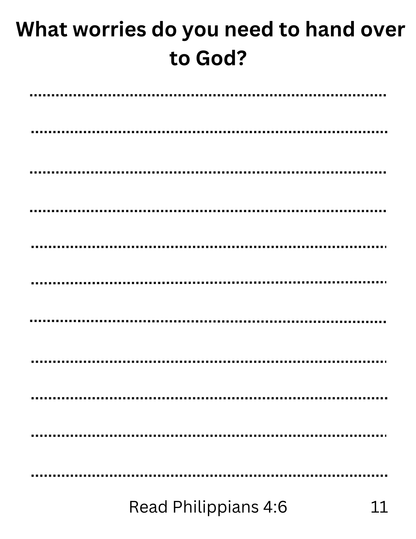 Let Go and Let God Journal | Digital Copy